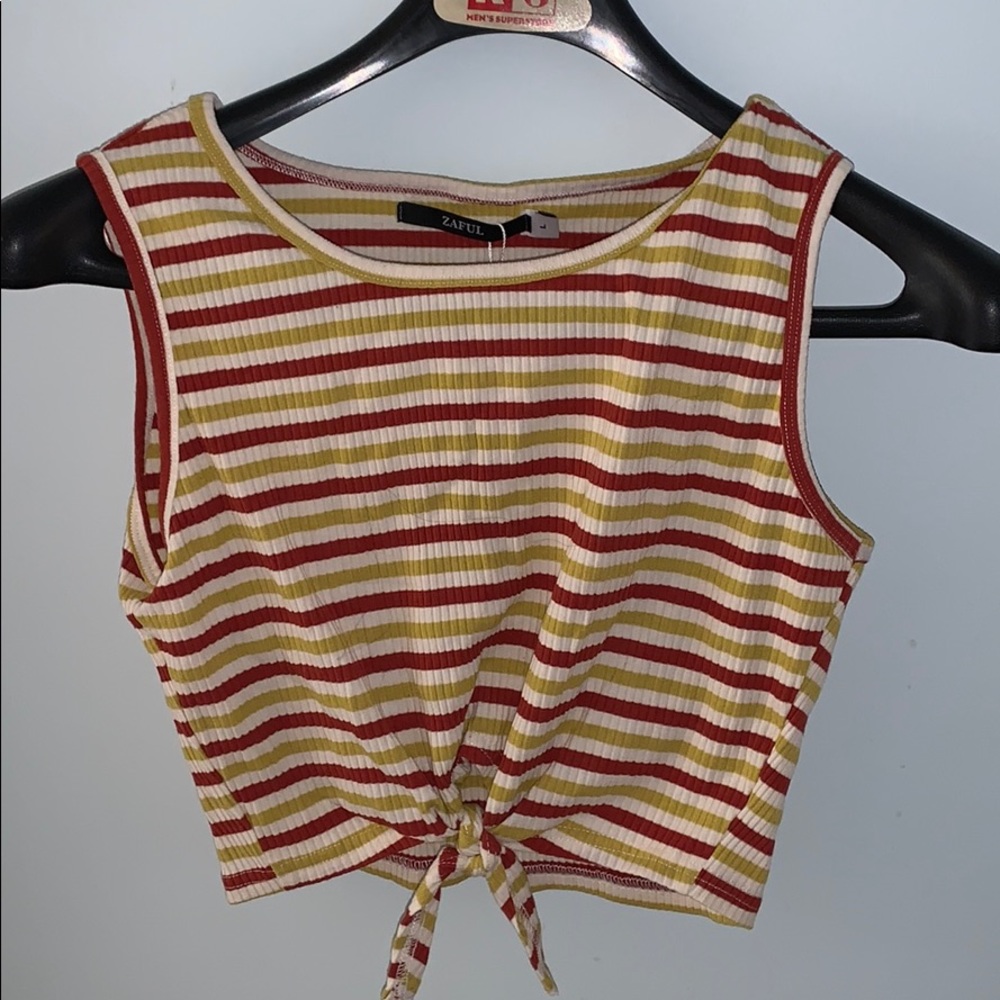 Tie Cropped Tank